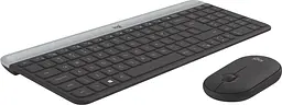 Комплект клавіатура і миша Logitech MK470 Wireless Slim Graphite [920-009206\920-009204] [80788] - мініатюра 3