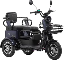 Триколісний Електроскутер Corso Protex MAX (1200W, 72V, 28Ah) Синій