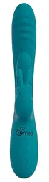 Вібратор-кролик Sweet Smile Rabbit Vibrator, 25 см (бірюзовий) - мініатюра 3