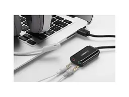 Звукова карта UGREEN US205 Black (30724) - мініатюра 5