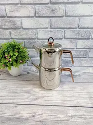 Набір посуду O.M.S. Collection 1087 Bronze 18 предметів - мініатюра 8
