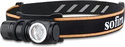 Налобний ліхтарик Sofirn HS10 компактний акумуляторний світлодіодний ліхтар Black (19273)