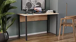 Комп'ютерний стіл Ferrum-decor Курт 75x120x60 чорний ДСП Дуб Сан-Марино 16мм (FRD-102027) - мініатюра 3