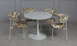 Стіл Prestol Шарм 900x900x750 білий