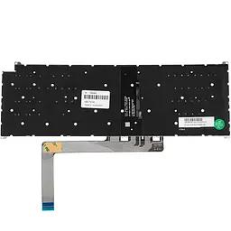 Клавіатура для ноутбука ACER (SFG16-71) rus, чорний, без фрейму, підсвічування клавіш - мініатюра 2