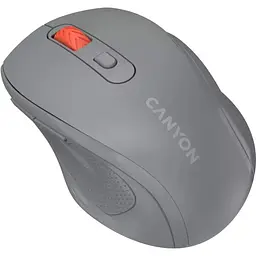 Мышь Canyon OnClick 20 Ergonomic Silent Wireless Dark Gray (CNE-CMSW20DG) - миниатюра 2