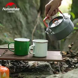 Чайник Naturehike NH17C020-H 1.1 л, алюміній, сірий - мініатюра 5
