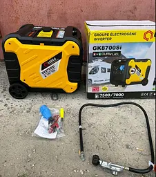 Інверторний Генератор LEEGA GK8700Si (7.0 – 7.5 кВт), газ/бензин, електростартер, пульт, ATS - мініатюра 2
