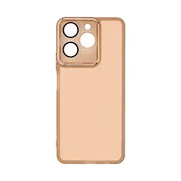 Защитный чехол для Realme Note 70 4G, Shade, золотой, TPU+PC, матовый, защита всего корпуса, панель-накладка, противоударный, с высокими бортами, амортизирует удары при падениях, ArmorStandart (ARM88827)
