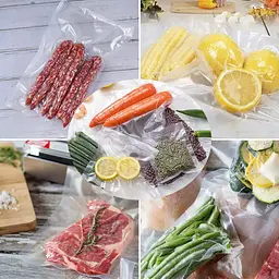 Пакети для вакууматора в рулоні 25 см x 1500 см гофровані для вакуумного пакувальника - мініатюра 9