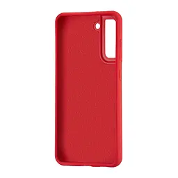 Чохол Silicone Case Samsung S21 FE (G990) Red - мініатюра 2