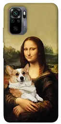 TPU чохол Demsky Mona corgi для Xiaomi Redmi Note 10 / Note 10s