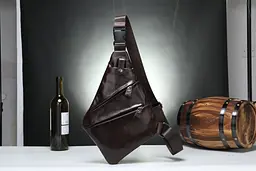 Сумка через плече 14998 Vintage коричневий - мініатюра 7