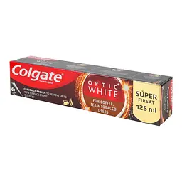 Зубна паста Optic White for coffee tea&tobacco users 125 мл - мініатюра 2