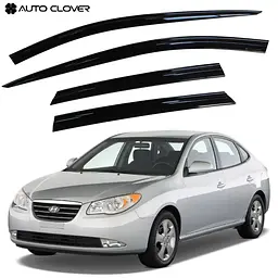 Дефлектори вікон вітровики Hyundai Elantra 2006-2011 4 шт (Auto Clover)