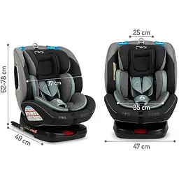 Автокрісло MoMi Tordi Isofix 0-36 кг Turquoise - мініатюра 7