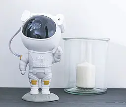 Нічник – проектор зоряного неба Астронавт Astronaut Starry Sky Projector космонавт дитячий світильник - мініатюра 5