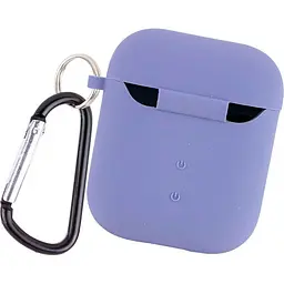 Чохол для навушників AirPods Silicone Case + Carbine Lavender [103834] - мініатюра 3