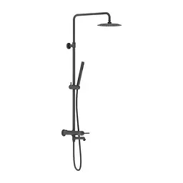 Душова система з виливом Damixa Scandinavian Pure black 936740300