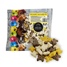 Печиво для дорослих собак Fine Dog Mini Mix кісточки з ароматом ванілі, 150 г