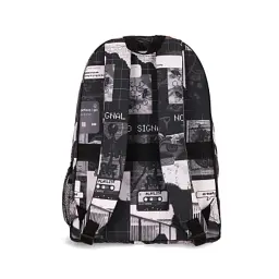 Рюкзак для ноутбука Bagland 17" Stylish XL 35L+print, whtite-black 1343 00558694 (1120220805) - мініатюра 4