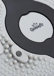 Диск здоров'я Queenfit масажний з магнітами і лічильником чорно-сірий - мініатюра 4