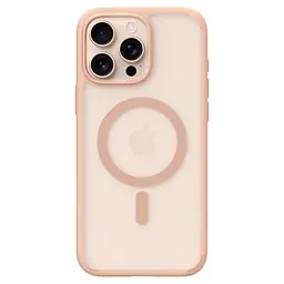 Прозорий чохол Spigen Ultra Hybrid T (MagFit + Camera Control) Frost Rose Titanium для iPhone 16 Pro (ACS09071) - мініатюра 3