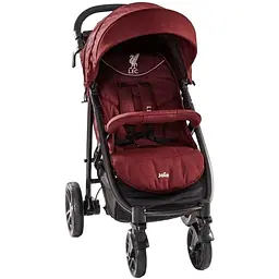 Прогулянкова коляска Joie Litetrax 4 Flex Liverpool Red Liverbird червона (S1112UBLFC000) - мініатюра 3
