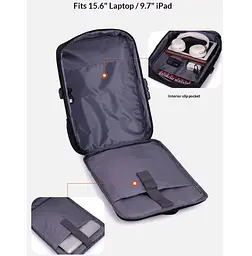 Рюкзак міський для ноутбука 15.6 Voltronic IVSIONS Black - мініатюра 2