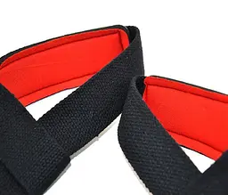 Лямки для тяги MadMax MFA-267 PWR Straps Black/Grey/Red (MFA-267-U) - мініатюра 4