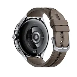 Смарт-годинник Xiaomi Watch 2 Pro Bluetooth Silver Case with Brown Leather Strap (BHR7216GL) - мініатюра 4