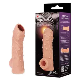 Насадка на член Kokos Nude Sleeve NS 002, S - мініатюра 6