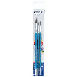 Набір пензлів Kite Classic поні круглий 1, 5, 9 (K-341)