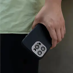 Чохол-накладка Moshi Napa Slim Hardshell Case Midnight Black для iPhone 15 (99MO231101) - мініатюра 5