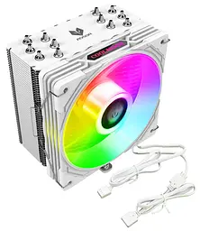 Кулер для процесора Coolmoon Aosor AS600 WHITE (AS600 WHITE) - мініатюра 2