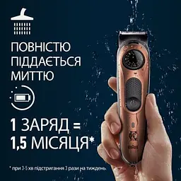Тример Gillette King C. Beard Trimmer Pro Для бороди (8700216659659) - мініатюра 7
