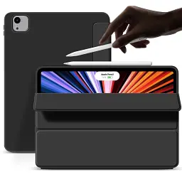 Чехол BeCover Tri Fold Soft TPU Silicone для Apple iPad Air 13" M2 2024 Black (711469)