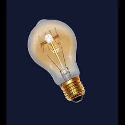 Лампа Едісона E27 A19 40W 2700K Amber 220V