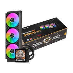 Система жидкостного охлаждения DARKFLASH DV360S MAX BLACK - миниатюра 6