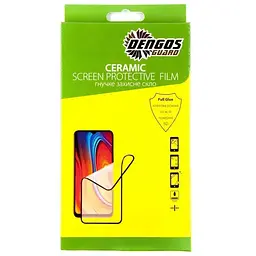 Скло захисне Dengos Ceramic Film для Vivo Y31 (black) (TGCF-09)