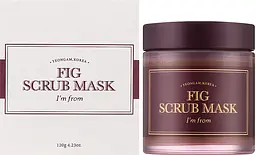 Маска-скраб для очищення шкіри з інжиром I'm From Fig Scrub Mask 120 г - мініатюра 2