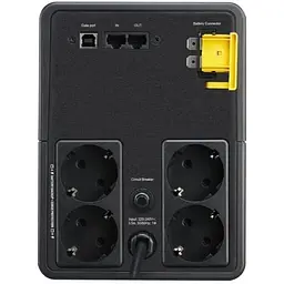 Джерело безперебійного живлення APC Back-UPS 1200VA, Schuko - мініатюра 4