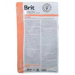 Сухий корм Brit GF VetDiet Cat Renal для кішок, у разі захворювань нирок, з яйцем і горохом, 2 кг - мініатюра 5