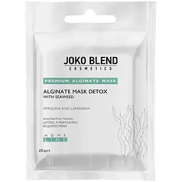 Альгінатна маска Joko Blend детокс з морськими водоростями 20 г