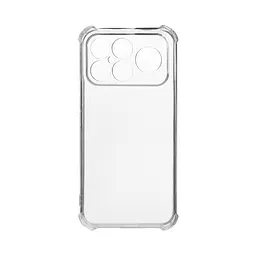 Прозрачный чехол для Xiaomi Poco F8 Ultra с защитой камеры и усиленными бортами, тонкий, силиконовый, бесцветный, ударопрочный, противоударный бампер с закрытой камерой, ArmorStandart (ARM89264)