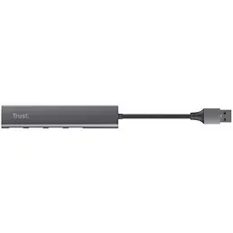 Концентратор Trust Halyx 4-Port USB-A 3.2 Grey (24947_TRUST) - мініатюра 2