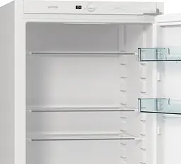 Холодильник з морозильною камерою Gorenje 177х55х54см 2 двері 180(68) л А+ FrostLess LED дисплей білий (RKI418FE0) - мініатюра 8