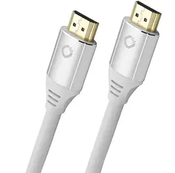 Кабель HDMI Oehlbach Black Magic MK II UHD v2.1 8K 48Gbit HDR Ethernet ARC 5м White - мініатюра 2