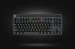 Клавіатура для геймерів Logitech G Pro X TKL LightSpeed з підсвічуванням чорна (920-012136) - мініатюра 2