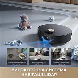 Робот-пилосос миючий Dreame Aqua 10 Roller Black - мініатюра 15